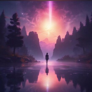 Digital art, energy, spiritual, spirit guide