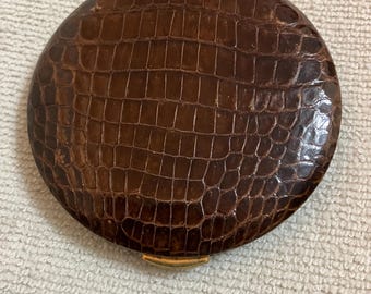 Leather Powder Compact By Kigu