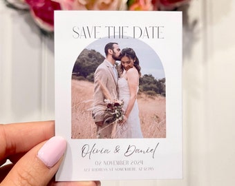 Save the Date Magnets, Wedding Magnets, Photo Save the Date, Custom Magnets, Photo Invitation