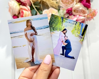 Maternity Magnets, Baby Announcement, Maternity Photo Magnets, Family Photos, Photo Magnets