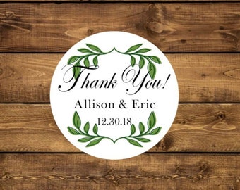 Wedding Favor Stickers, Wedding Stickers, Custom Stickers