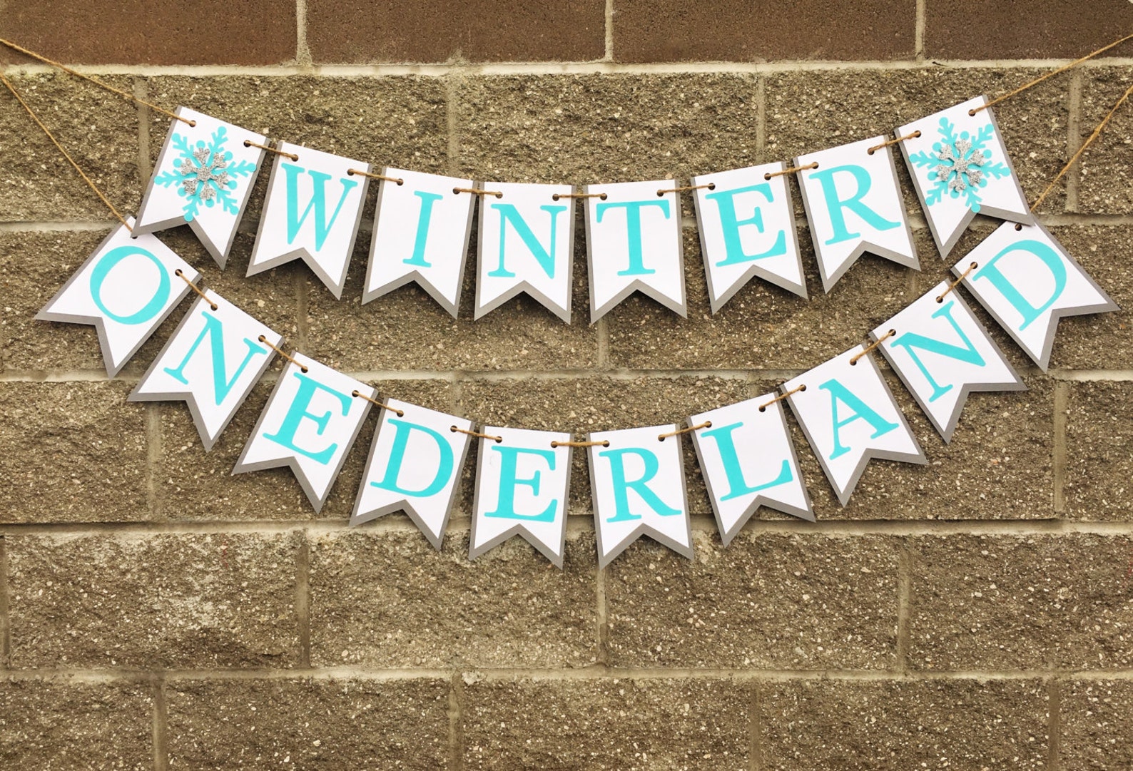 Winter Onederland Banner Onederland Banner Winter Banner | Etsy