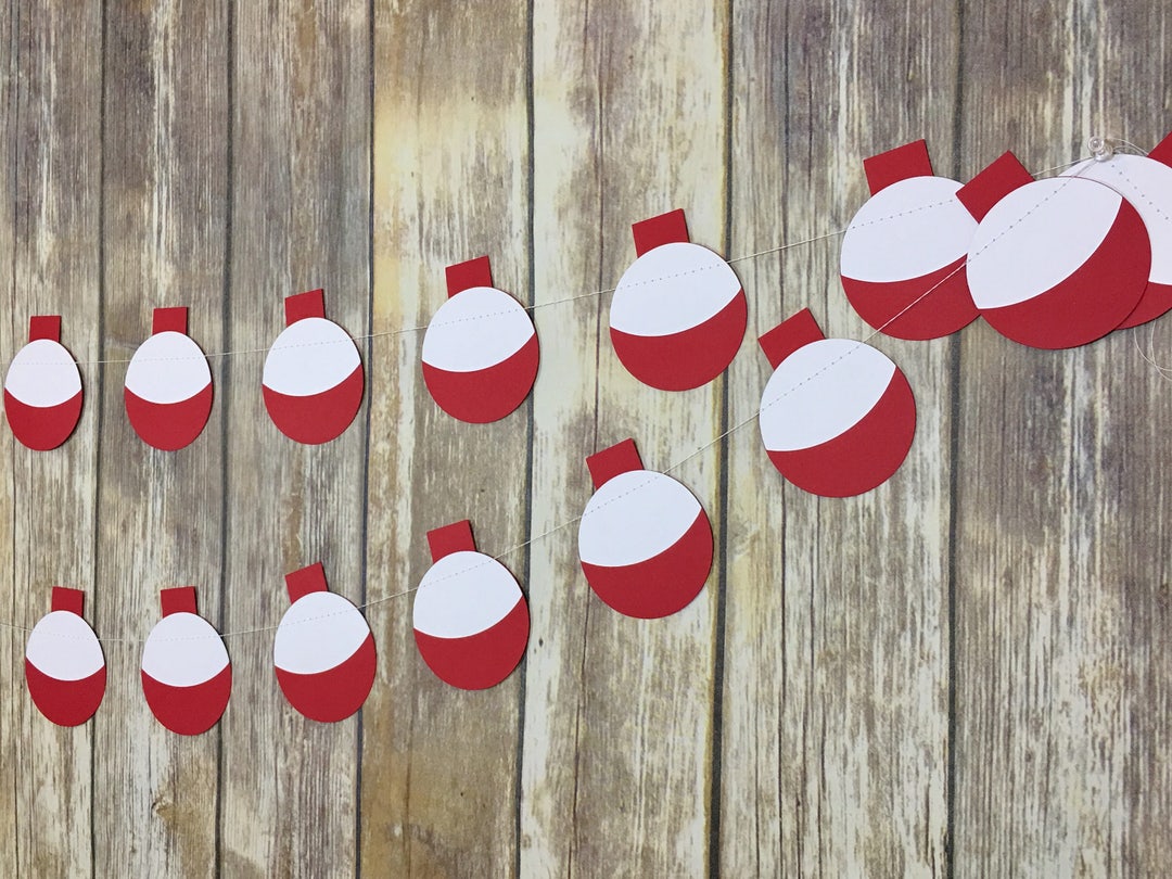 Fishing Bobbers Garland, Fishing Party, Summer Decor, Birthday, Baby