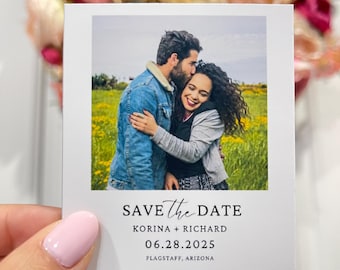 Save the Date Magnets, Wedding Magnets, Photo Save the Date, Custom Magnets, Photo Invitation