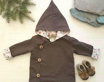 organic baby jacket