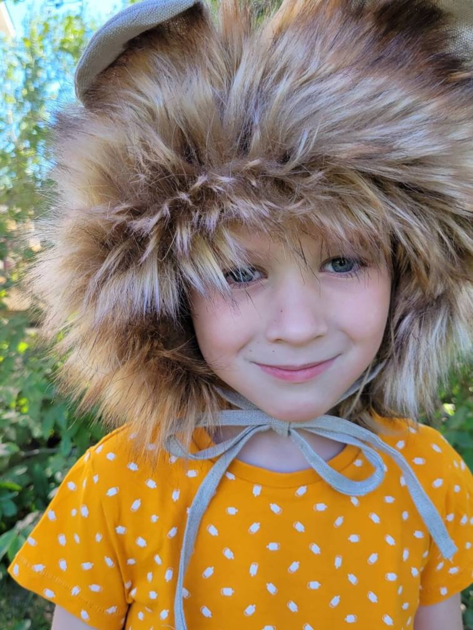 Lion Hat Lion Tail Linen Hat Winter Hat Lion Costume Baby Etsy Canada