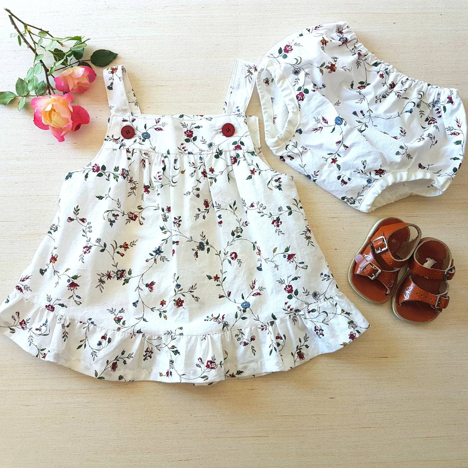 Baby Girl Clothes Jumper set Diaper Cover Toddler Girl Etsy