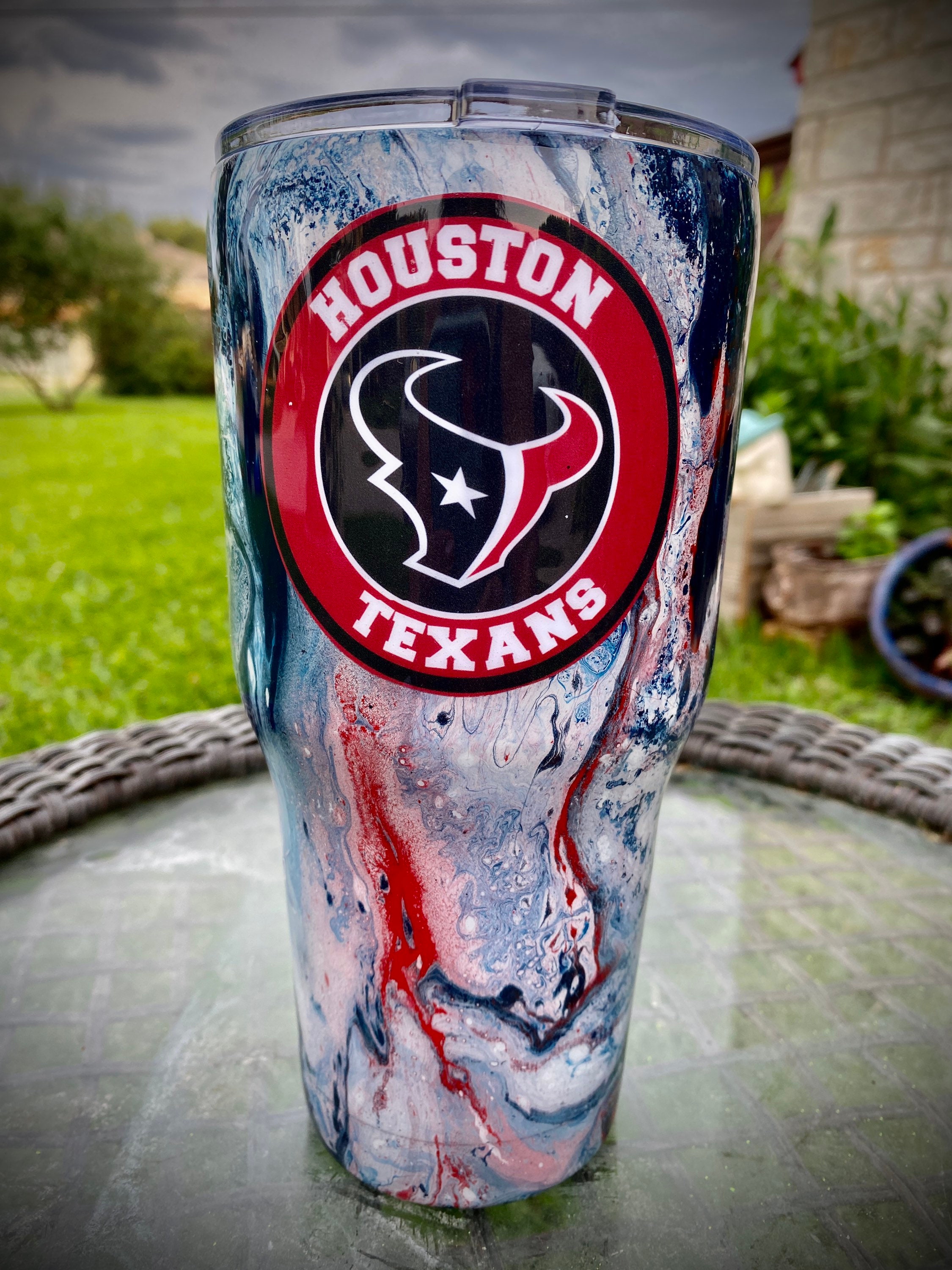 Houston Texans Tumbler Etsy
