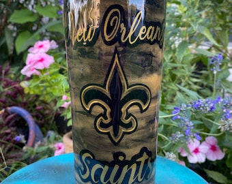 Saints Inspired Tumbler