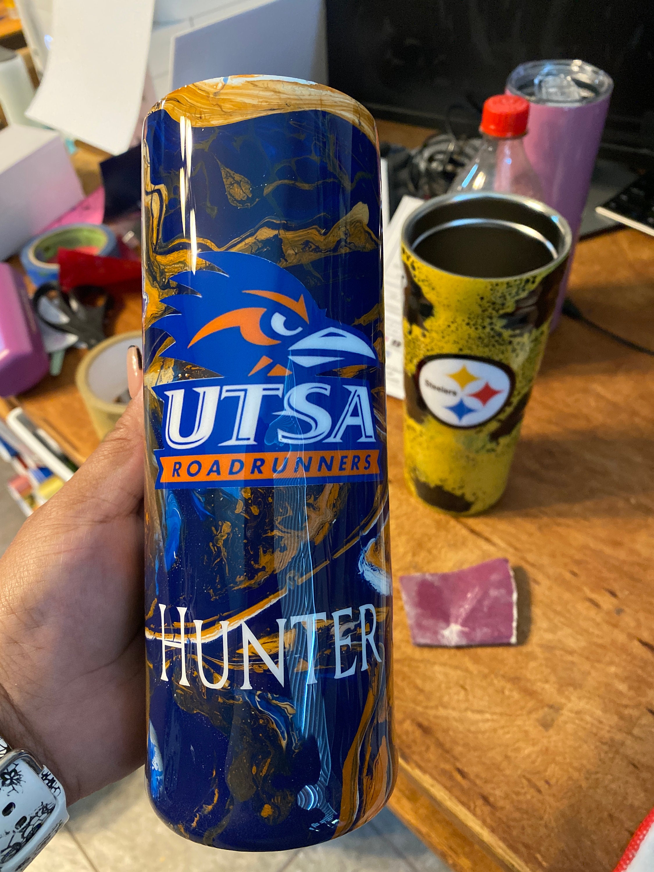 UTSA Custom Tumbler - Etsy