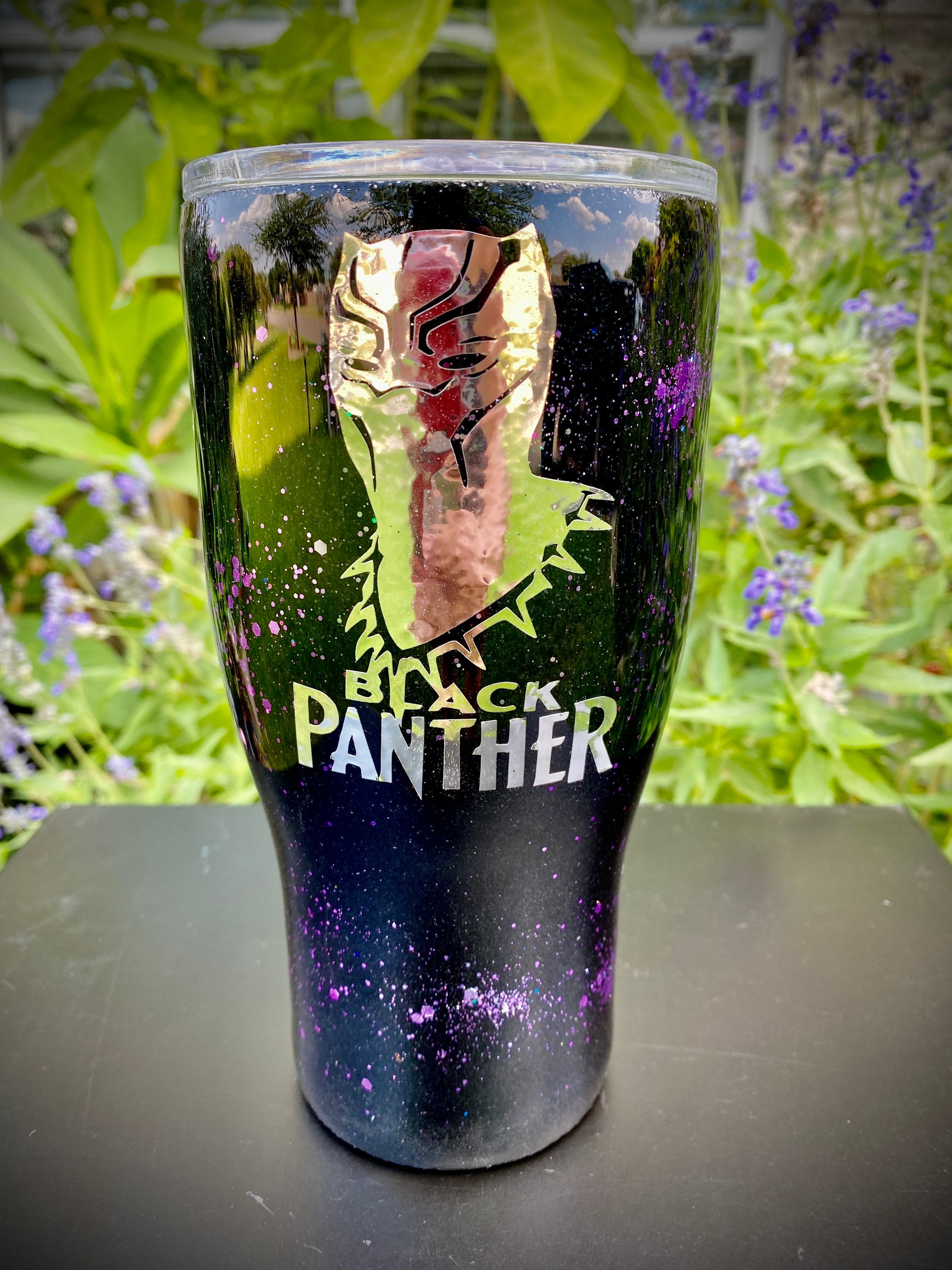 Black Panther Inspired Tumbler - Etsy