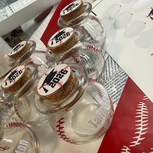 CLEAR-Baseball/Softball Dirt Jars