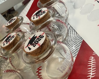 CLEAR-Baseball/Softball Dirt Jars