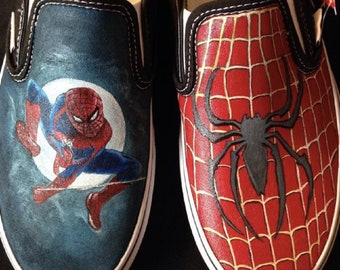 Captain Marvel Marvel Vans Style 36 2018 Spiderman Inspired Custom