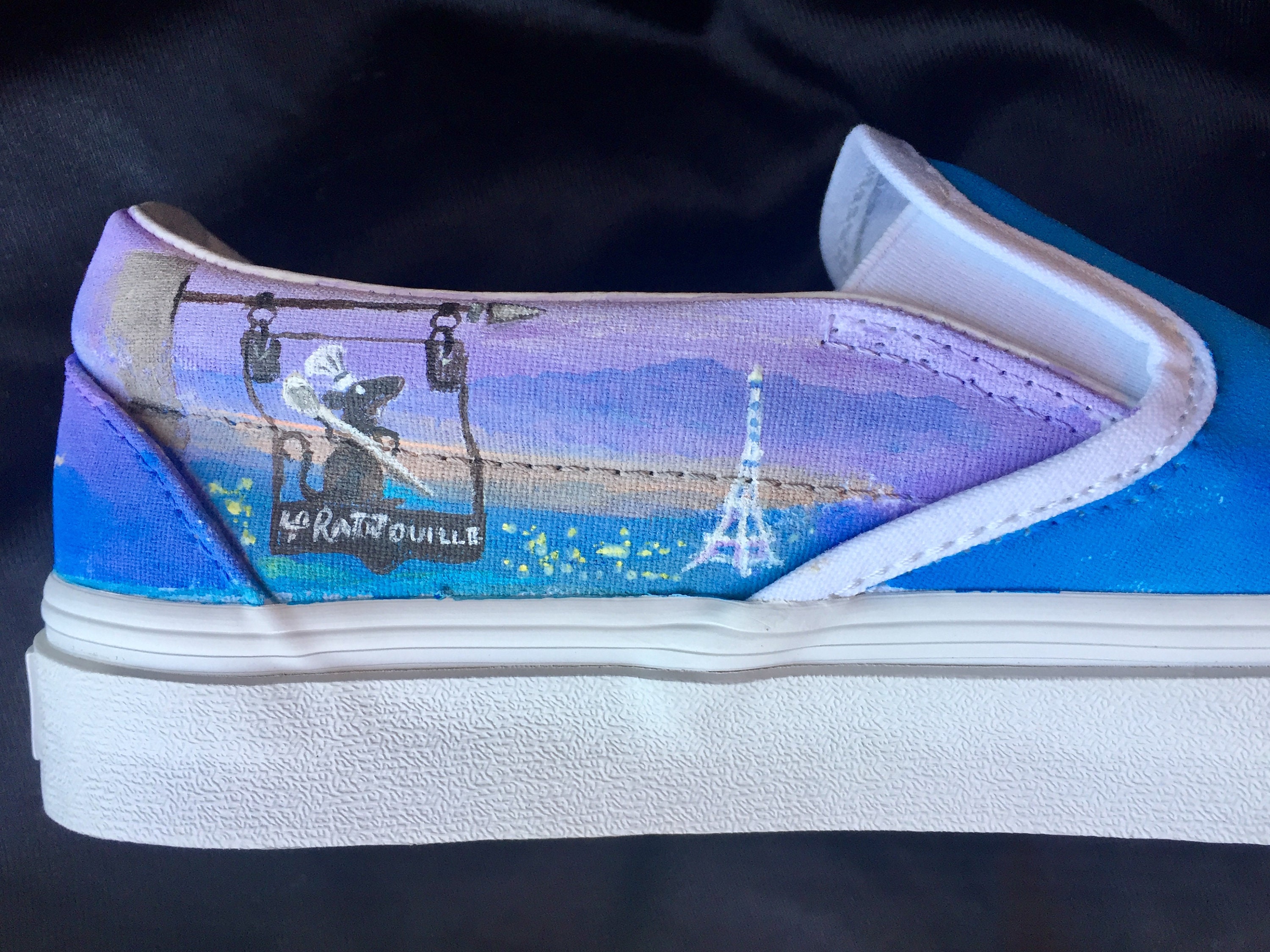 Kanye custom shop vans