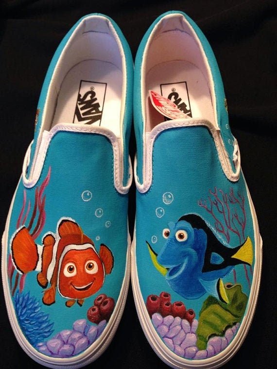 custom vans disney