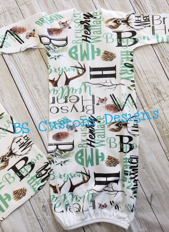 custom baby gowns