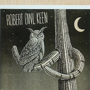 Robert Owl Keen Print image 1