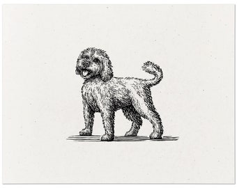 Labradoodle Print