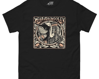 T-shirt Waylon Jennings & Willie Nelson - Art animalier de musique country par Dylan Goldberger - Cadeau unique pour les mélomanes