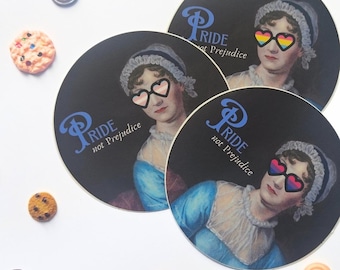 Pride Not Prejudice Sticker