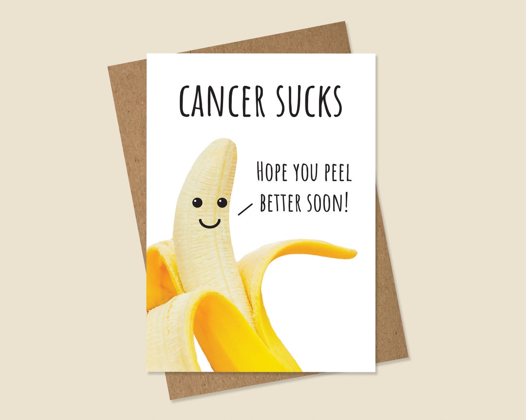 Pun Cancer Card, Funny Cancer Card, Feel Better Cancer Card, Cancer ...