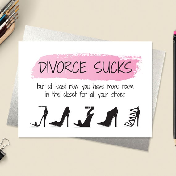 Divorce Card Break Up Card Relationship Card Paper Goods Greeting Cards