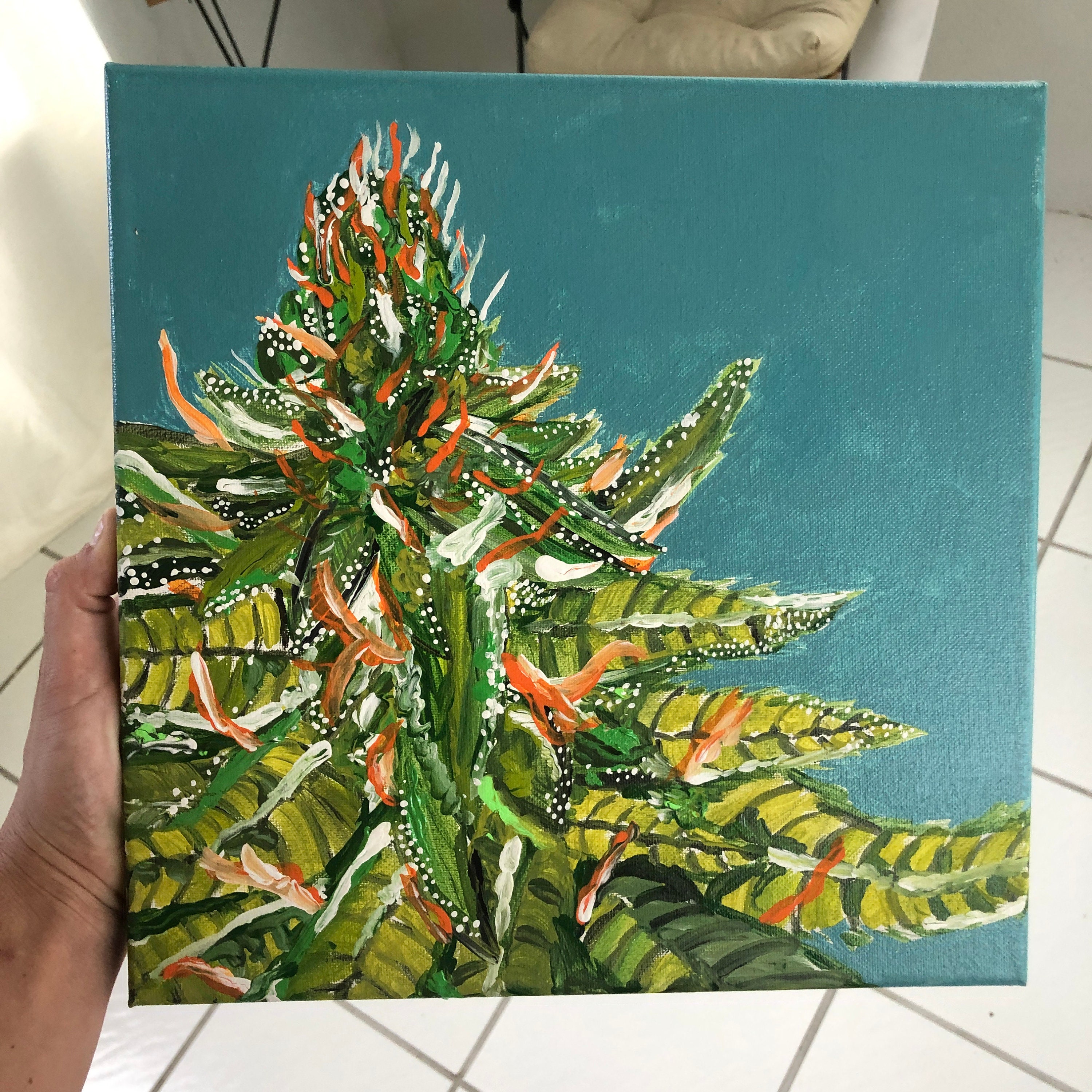 Weed Painting Ideas Easy - wkksceh