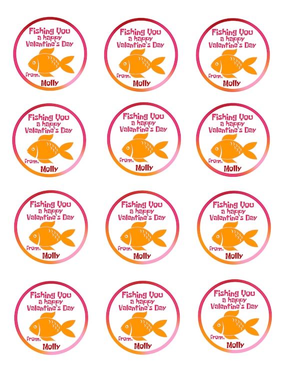 Goldfish Valentine Fishing You to Go With Crackers or Swedish Fish for  Kid's Valentine's Day Gifts Friends Instant Download to Print Digital -   Canada