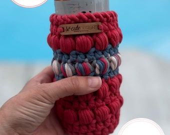 So Cute Tall Can Skinny Can Crochet Cozy Spiked Seltzer Cozy Travel Bottle Cozy Sleeve Gifts Under 15 Custom MADE TO ORDER