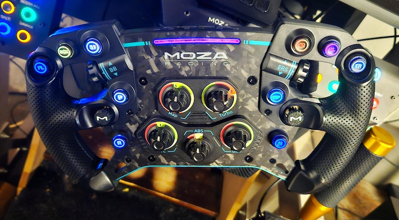 Custom 3D Printed Joystick Knobs for Moza Sim Racing - Replacement ...