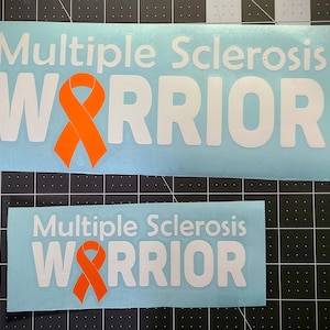 MS Warrior - two sizes - cut vinyl decal sticker - great gift!