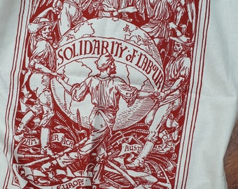 May Day Solidarity Dans theedoek