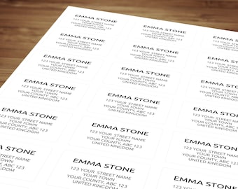 Print postage labels free