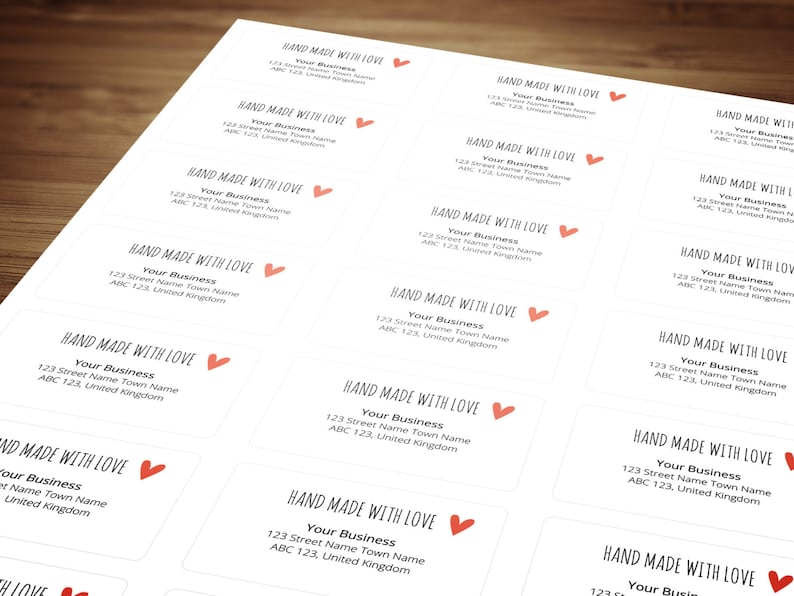 Return Labels Personalized Custom Mailing Labels Stickers for Etsy