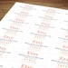 Personalised Etsy Order Thank You / Etsy Review Stickers / Labels Adhesive for Postage, Packaging, Products, Mailing, Envelope Seal