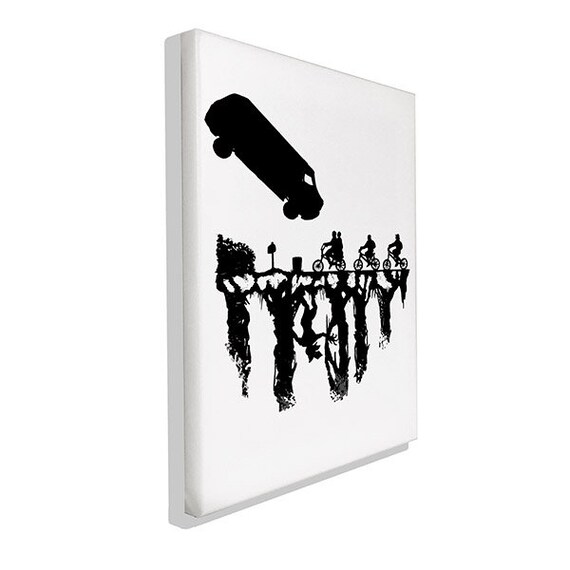 Original Art Inspired by Stranger Things Wall Canvas 12 | Etsy