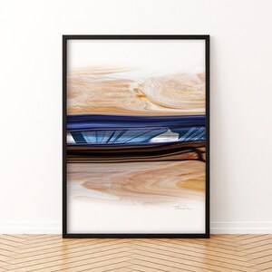 Storms of Jupiter Poster Art, Contemporary Astronomy Planet Home Wall Decor, Printable Contemporary Abstract Office Art, Digital Download