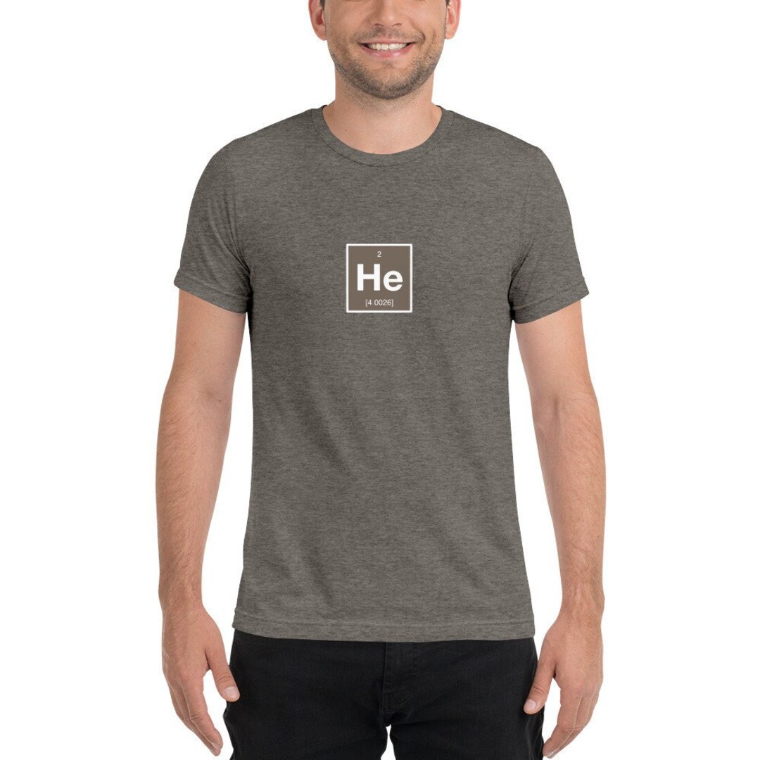 Men's Classic Streetwear T-shirt of Scientific Periodic Table of ...