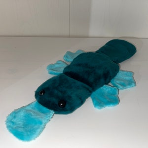 Weighted sensory friendly 12” Platypus plush handmade