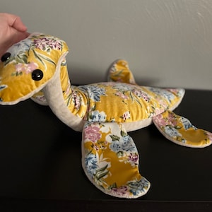 Weighted sensory friendly 28” Loch Ness monster plush handmade