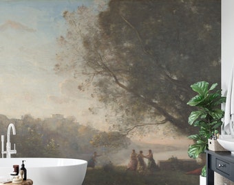 Impressionist Landscape Mural