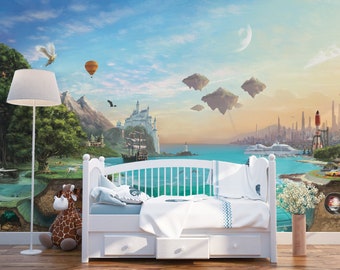 Panoramic Kids Tales Wall Mural