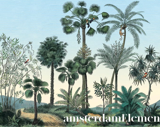 Tropical Jungle Wallpaper