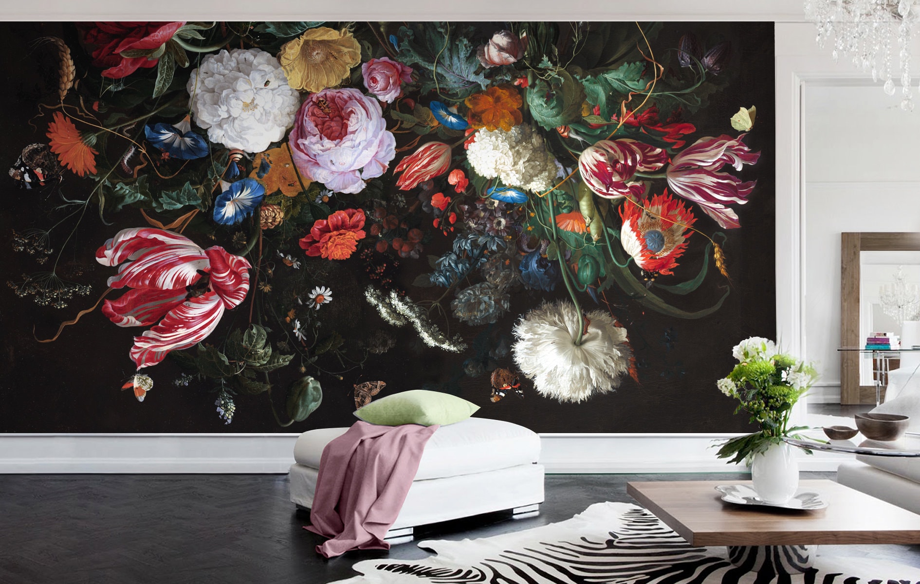 Dutch Love Dark Floral Wallcovering – Bradley USA