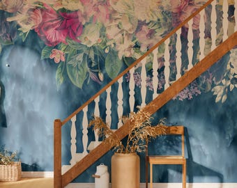 Dreamy Floral Mural