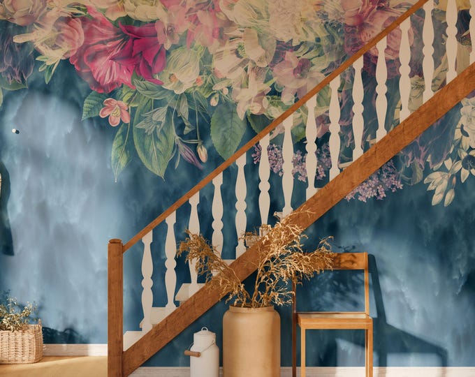 Dreamy Floral Mural