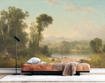 Pastoral River Valley