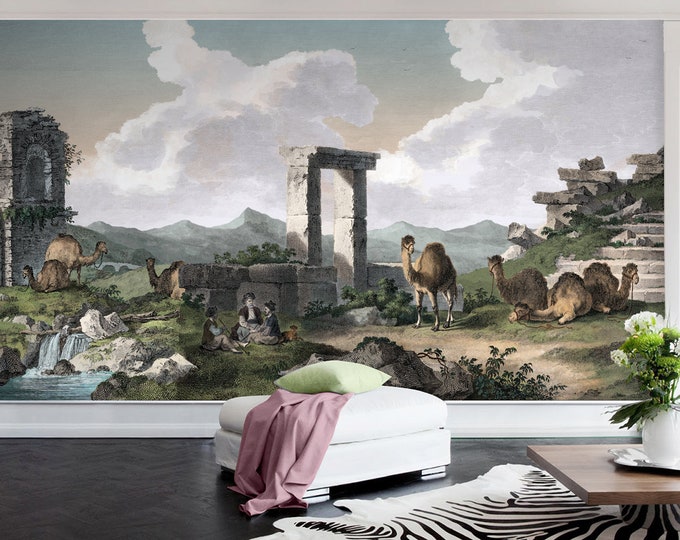 Panoramic Greek Wall Mural (Extra Large!)