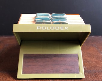 Modern Rolodex Etsy